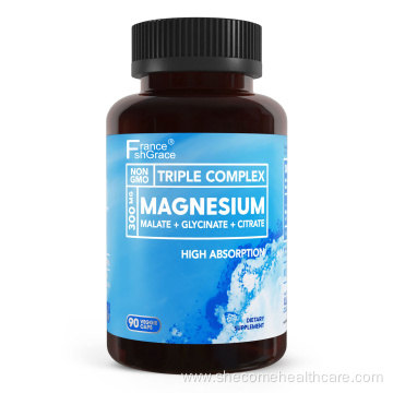 Magnesium Complex 300mg Muscles Magnesium Glycinate Capsules